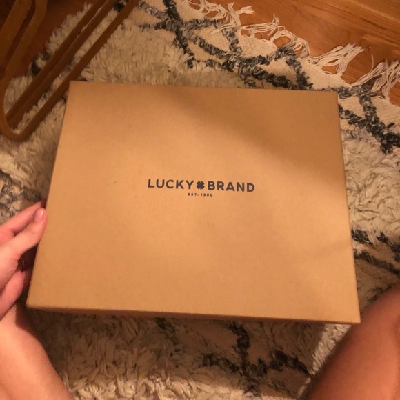 Lucky Brand Suede Wedges - Picture 3 of 6